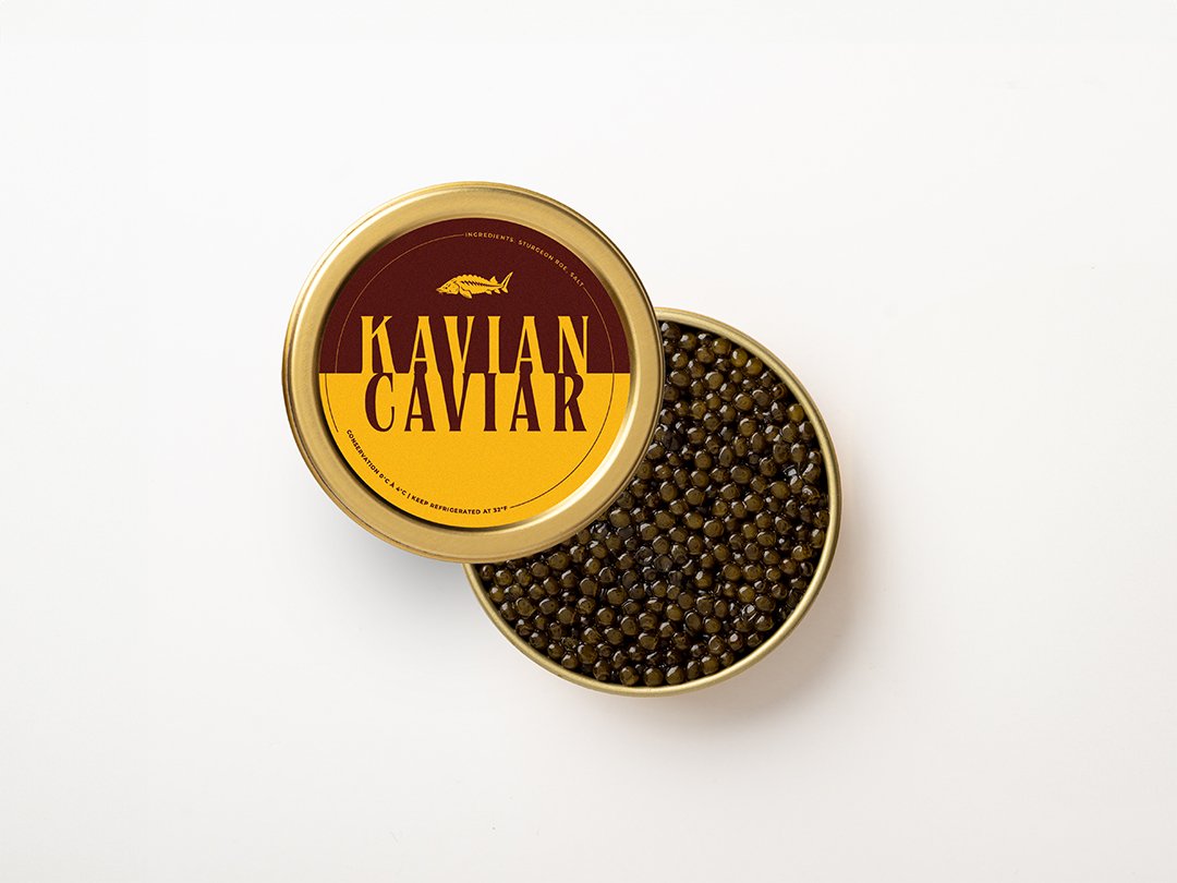 Golden Amur Kaluga Caviar(50gr)
